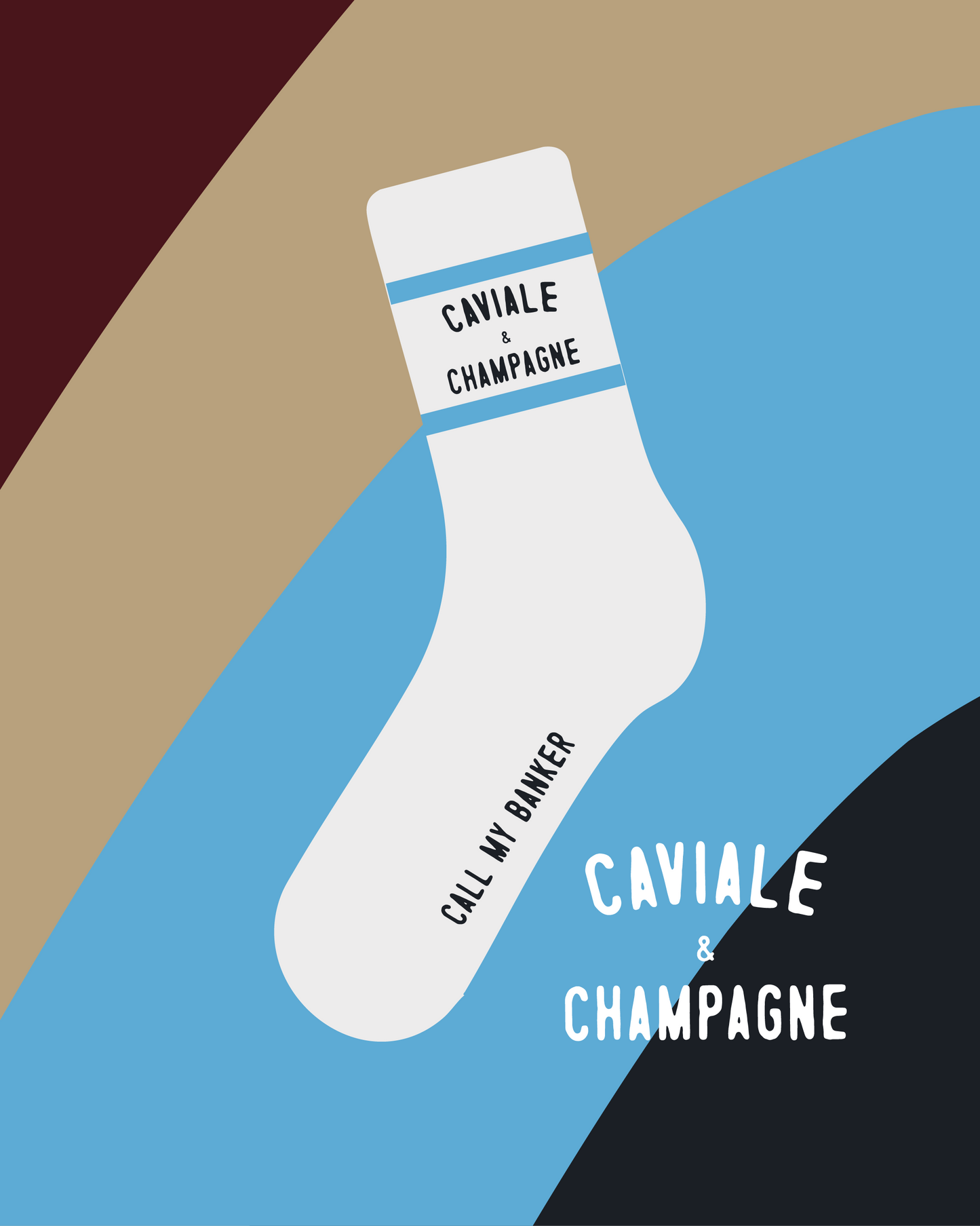 CALZE CMB CAVIALE & CHAMPAGNE